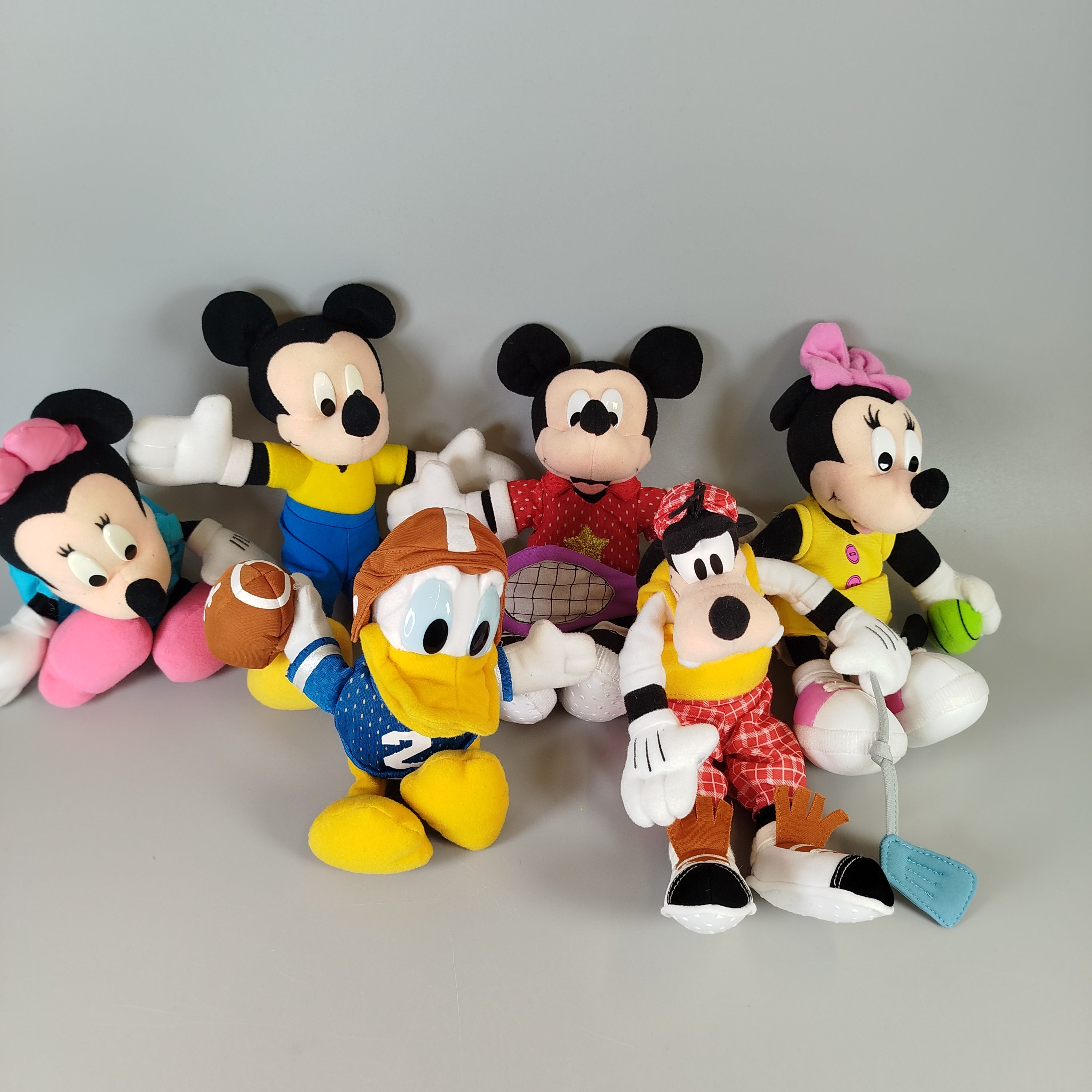 Disney Stoffiere-Set - Mickey & Freunde - 6-teilig